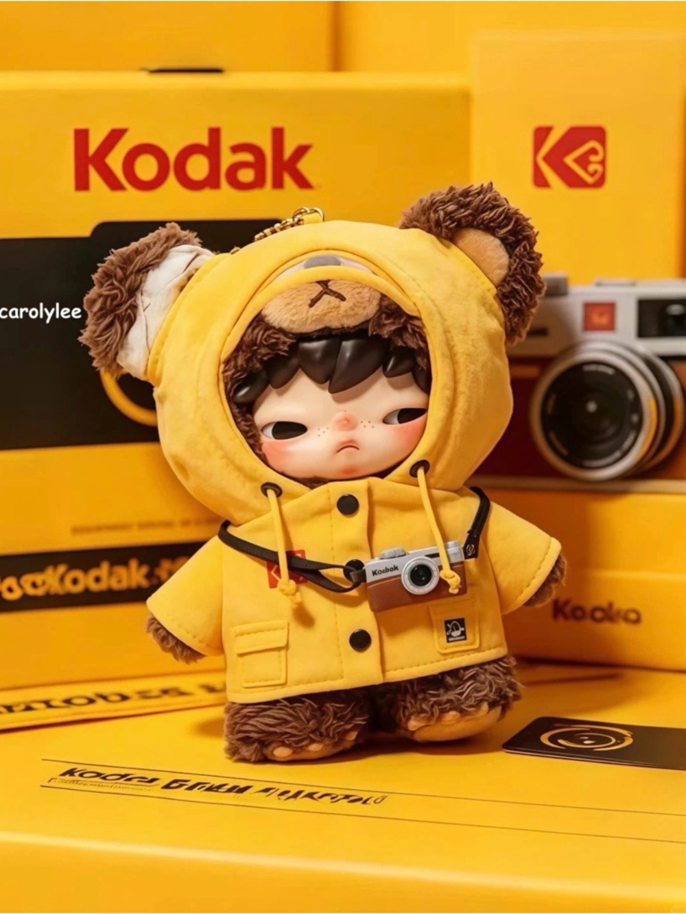 Pop Mart LIMITED EDITION HORINO x KODAK PLUSH PENDANT